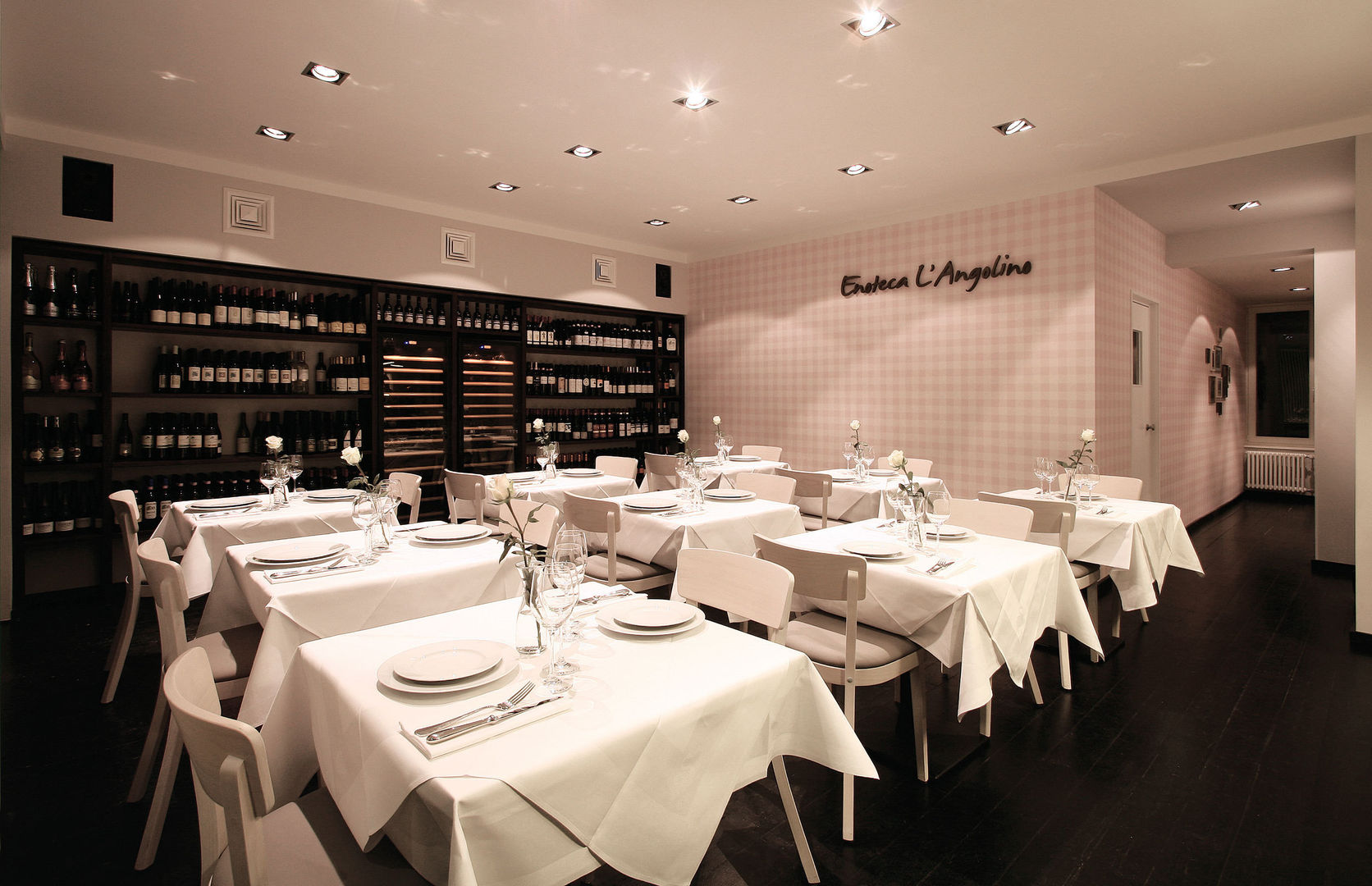 La Tavola è Pronta! - Interieurdesign für eine Enoteca, CG VOGEL ARCHITEKTEN CG VOGEL ARCHITEKTEN Modern dining room