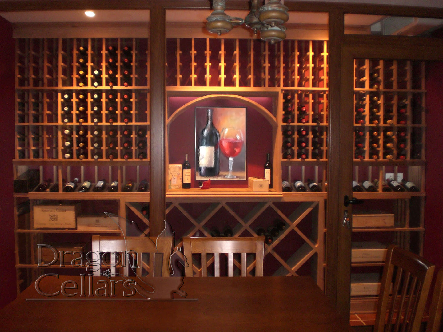 Bodegas Residenciales, Dragoncellars Dragoncellars Classic style wine cellar