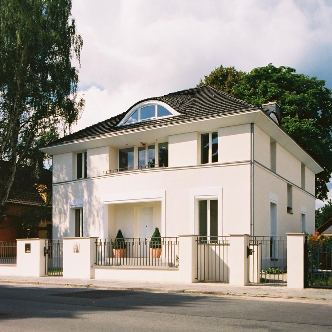 Klassische Villa mit zentraler Halle, CG VOGEL ARCHITEKTEN CG VOGEL ARCHITEKTEN Дома в классическом стиле