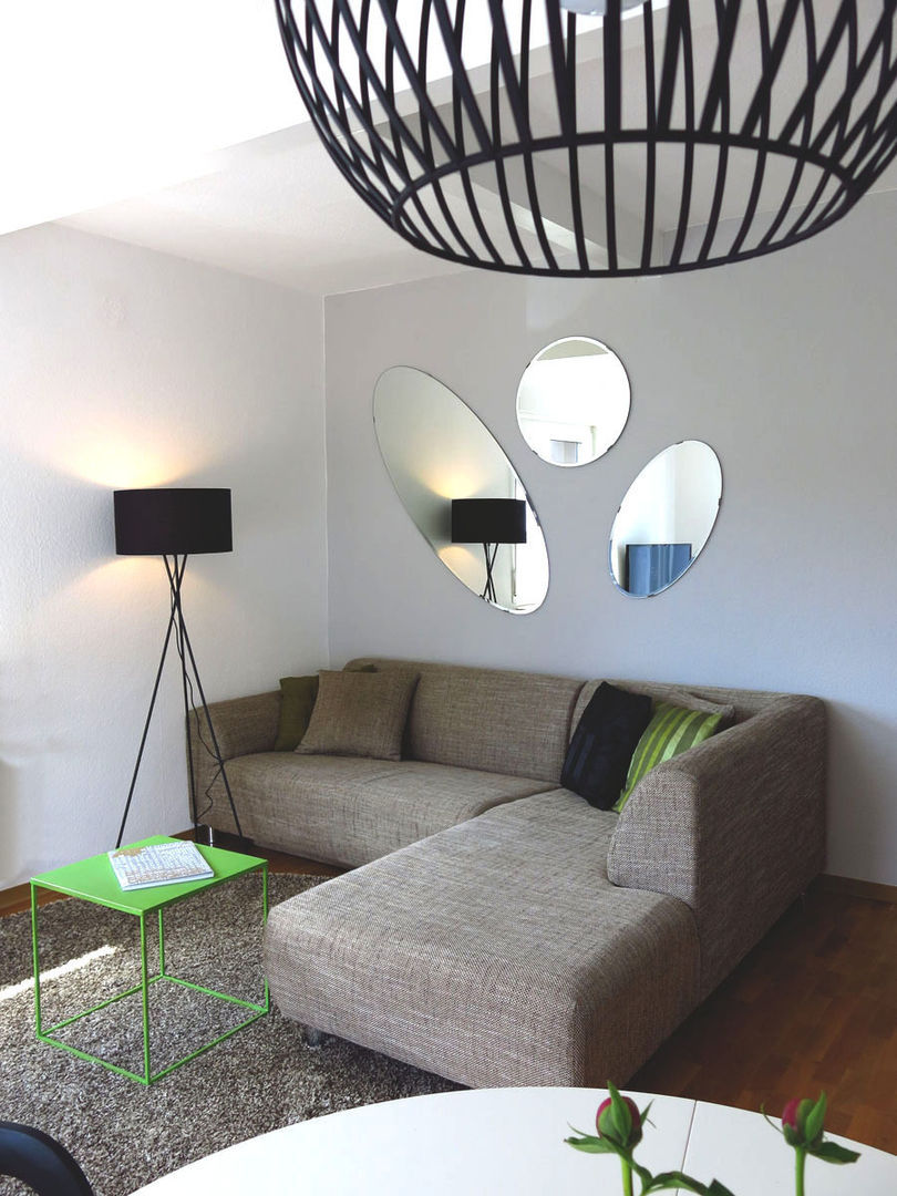 Apartment FR01, Holzer & Friedrich GbR Holzer & Friedrich GbR Living room