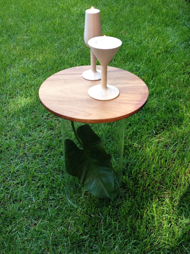 Fill-it mesa auxiliar, Kecocdesign Kecocdesign Jardines de estilo escandinavo Mobiliario