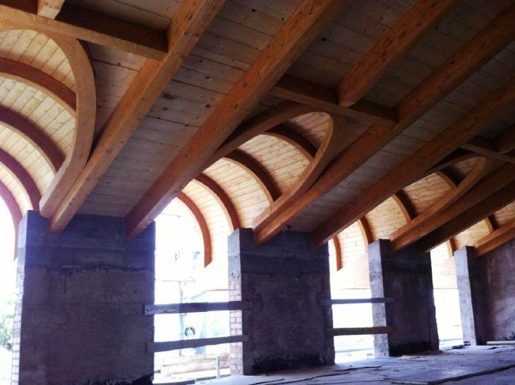 Glulam Curves EcoCurves - Bespoke Glulam Timber Arches Jardines