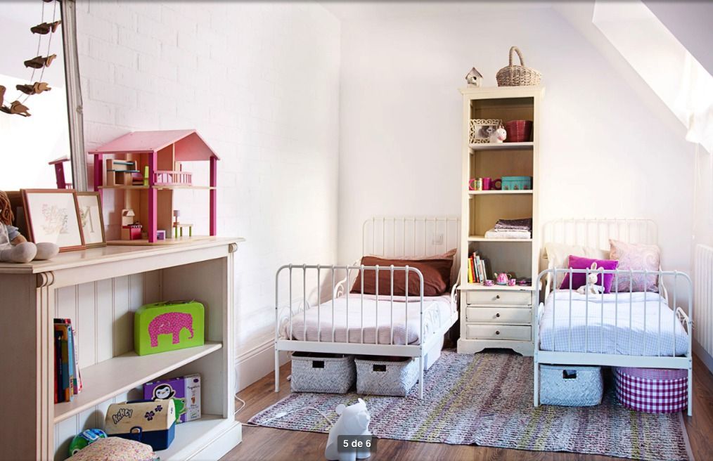 Habitación para niñas. Foto: Patricia Gallego para Mí Casa. HEARST magazines I España. decoraCCion Dormitorios infantiles