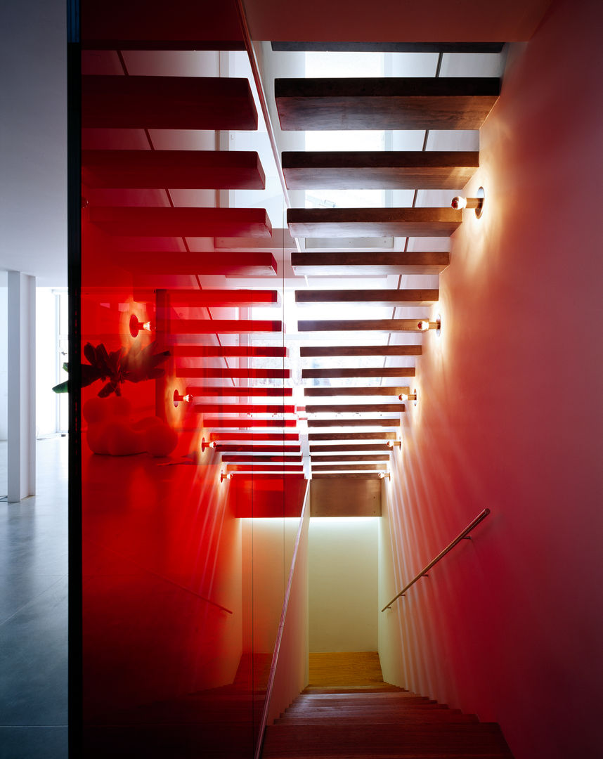 Loft BA, Buratti + Battiston Architects Buratti + Battiston Architects Staircase, Corridor and Hallway