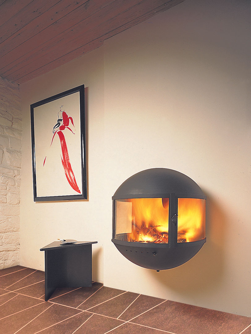 Edofocus DA homify Modern living room Fireplaces & accessories