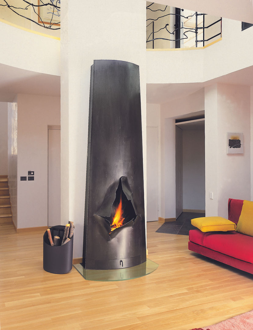 Magnifocus Elate homify Salas modernas Chimeneas y accesorios