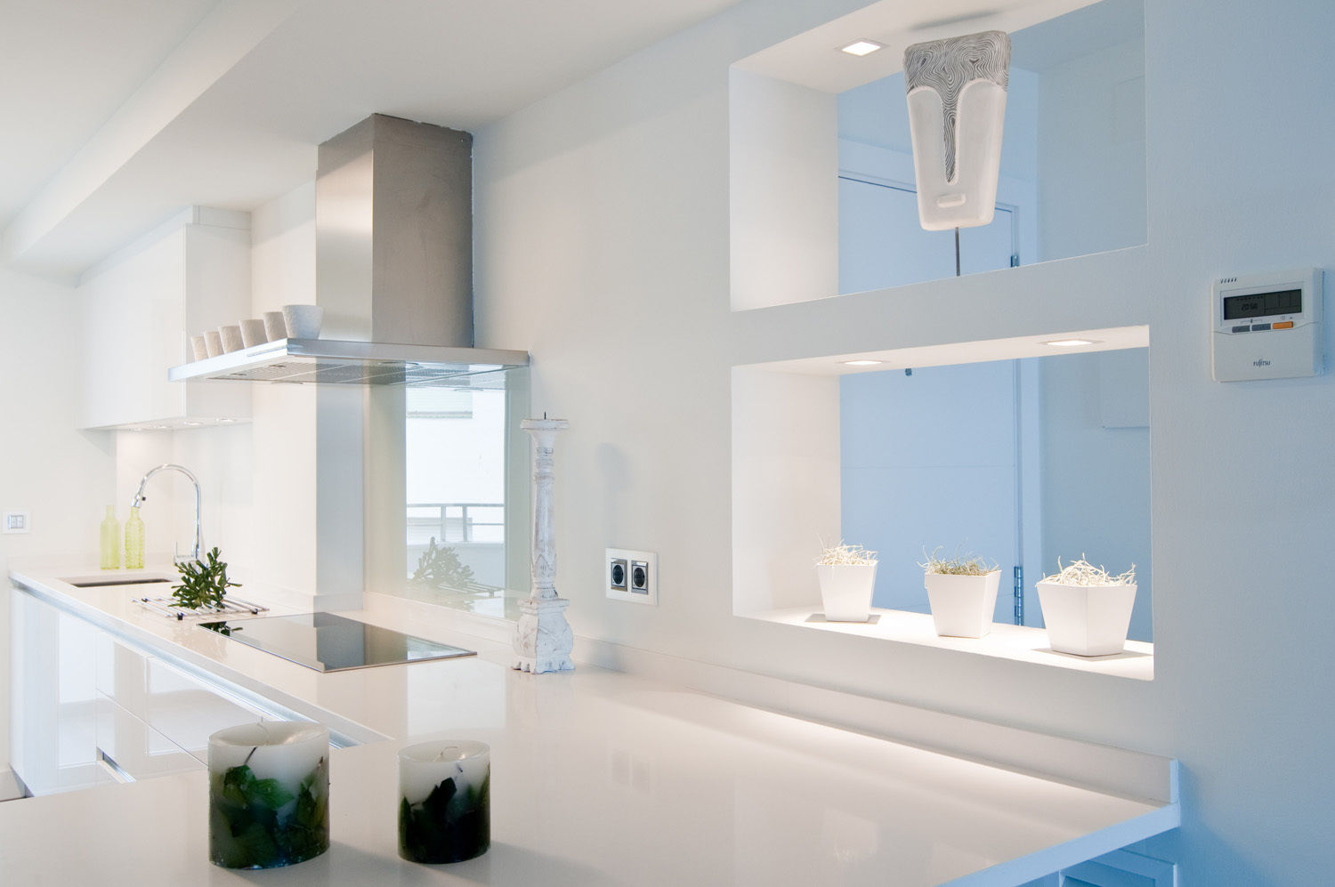 Loft frente al mar, Blank Interiors Blank Interiors Cucina in stile mediterraneo