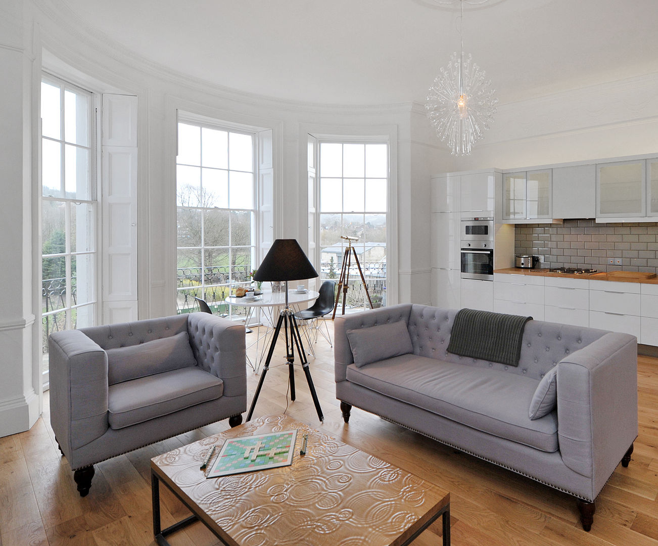 Open Plan Living Room Pete Helme Photography Moderne Wohnzimmer