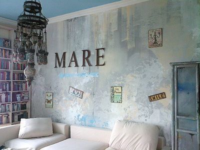 Wandgestaltung in Jugendzimmer, art & grafik art & grafik Eklektik Yatak Odası
