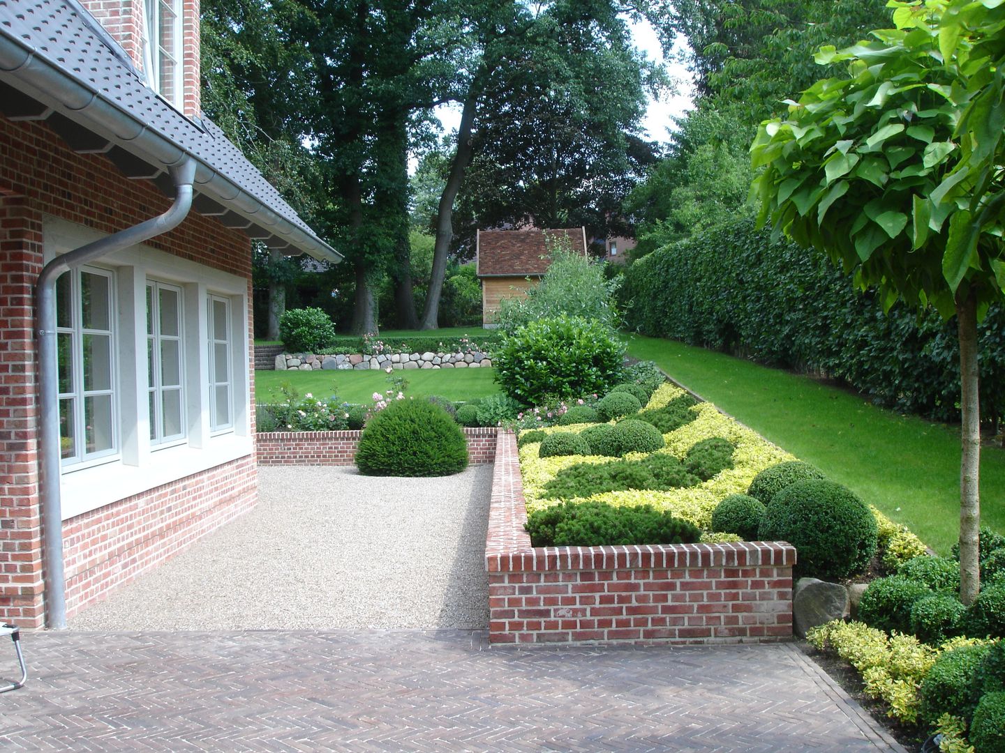 Landhaus, Cabanis Innenarchitektur Cabanis Innenarchitektur حديقة