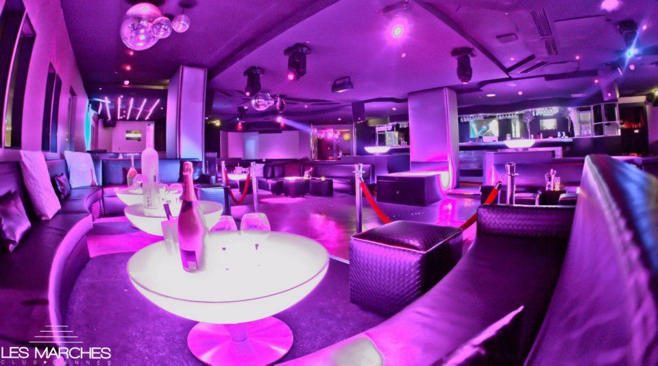 Les Marches Night Club - Cannes, Glow Deco Glow Deco Коммерческие помещения Офисы и магазины