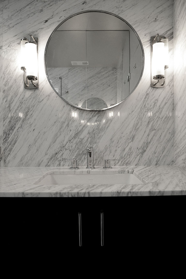 Mammoth Bathroom, Los Angeles CA. 2014, Erika Winters® Design Erika Winters® Design Banheiros modernos