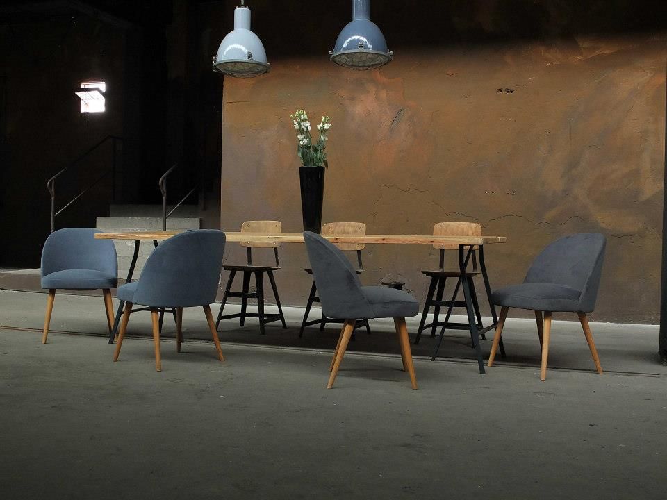 VELVET NONCHALANT , works berlin works berlin Industrial style dining room
