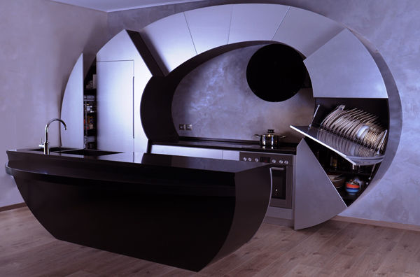 Cocinas con Curvatura como Diseño Innovador por Cucine Cassandra, Decoration Digest blog Decoration Digest blog Кухня