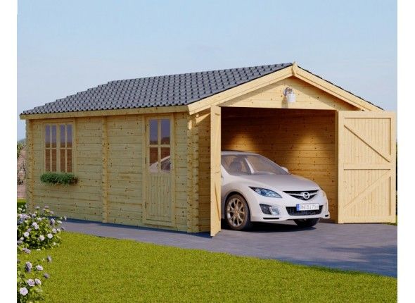 Holzgaragen, Pineca Group Pineca Group Scandinavian style garage/shed