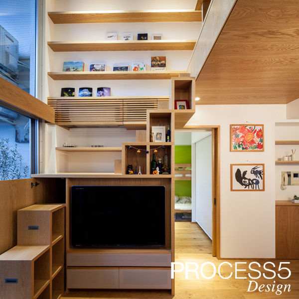 ST Family Residence, 株式会社PROCESS5 DESIGN 株式会社PROCESS5 DESIGN Media room