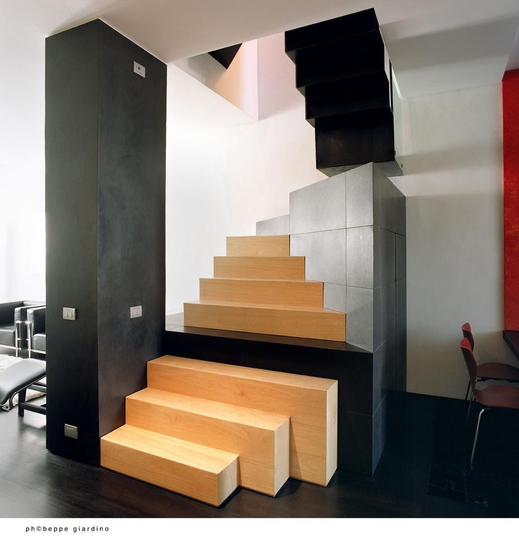 Via Vespucci, raimondo guidacci raimondo guidacci Corridor, hallway & stairs design ideas