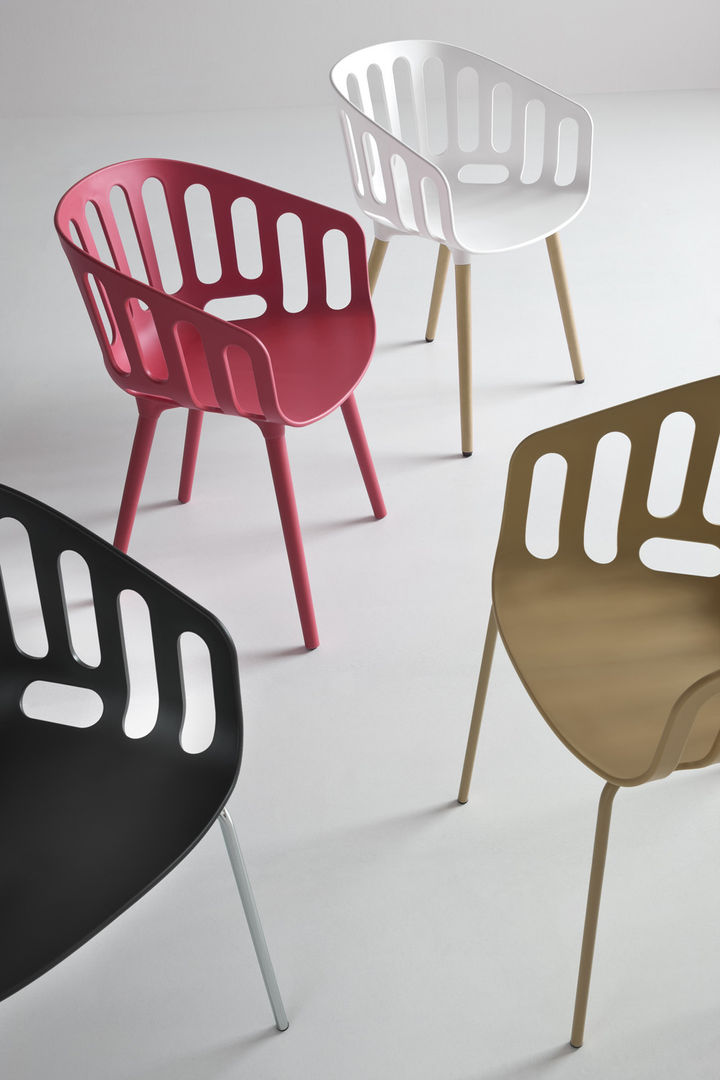 "BASKET CHAIR” for Gaber, Alessandro Busana Designstudio Alessandro Busana Designstudio Yemek Odası Sandalye & Banklar