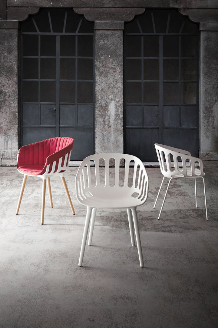 "BASKET CHAIR” for Gaber, Alessandro Busana Designstudio Alessandro Busana Designstudio Sala da pranzo Sedie & Panche