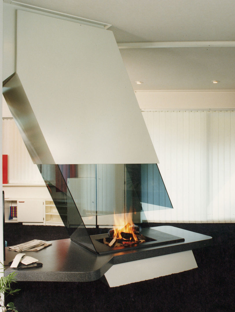 cheminée contemporaine, Bloch Design Bloch Design Living room Fireplaces & accessories