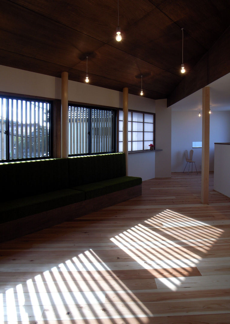 竹元の家, 秀田建築設計事務所 秀田建築設計事務所 Living room