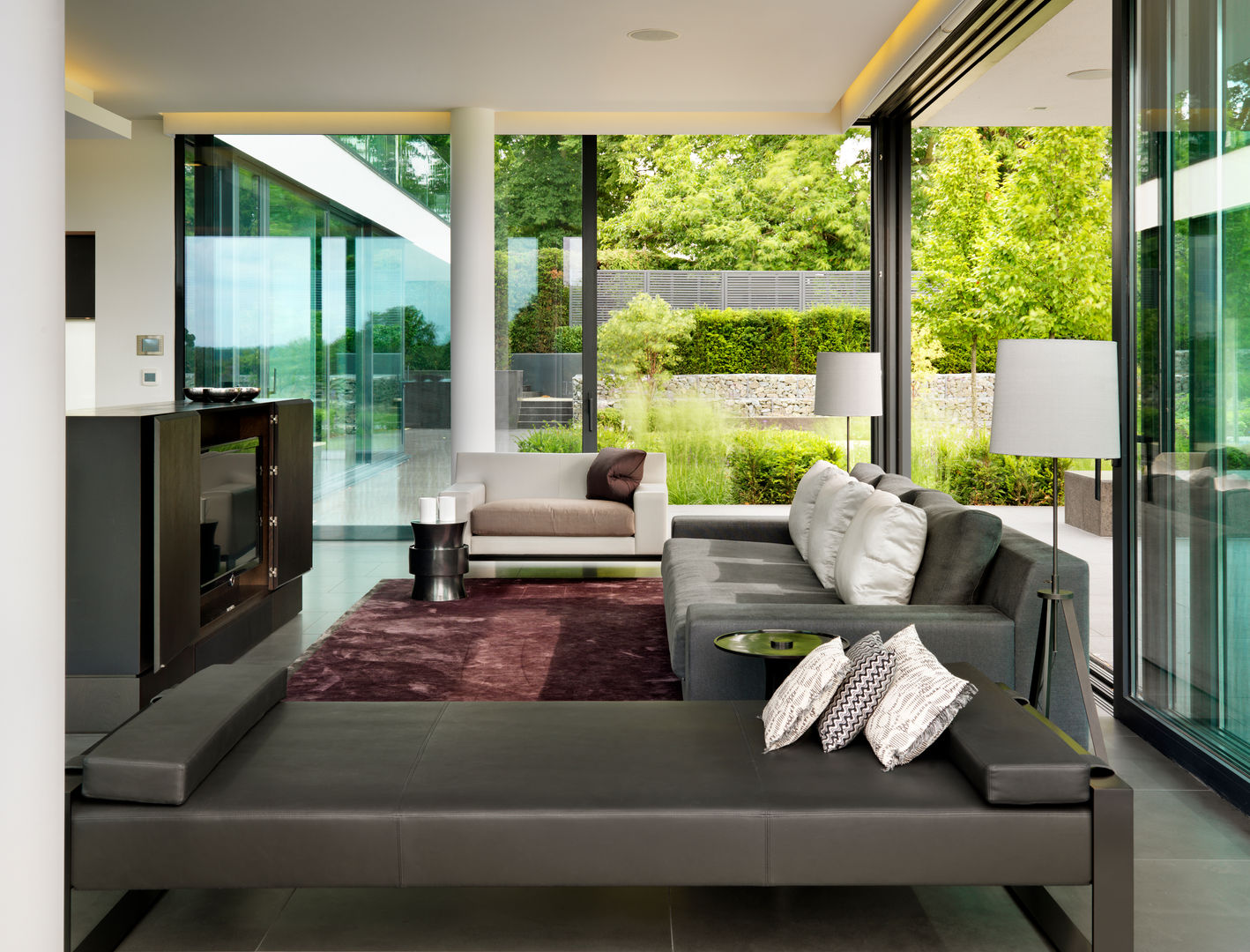 Berkshire, Gregory Phillips Architects Gregory Phillips Architects Modern living room