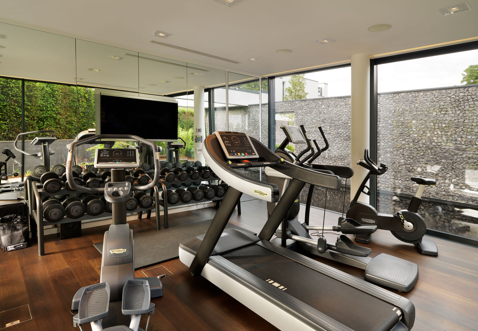 Berkshire, Gregory Phillips Architects Gregory Phillips Architects Moderne fitnessruimtes
