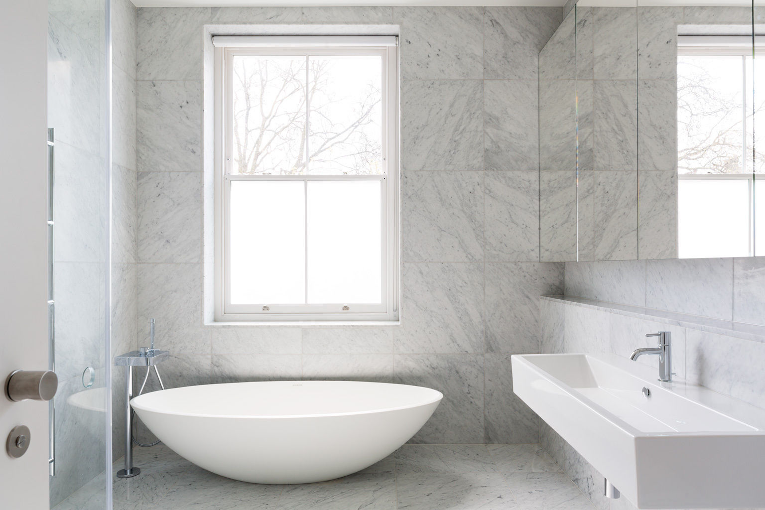 Carlton Hill, London , Gregory Phillips Architects Gregory Phillips Architects Minimalist bathroom