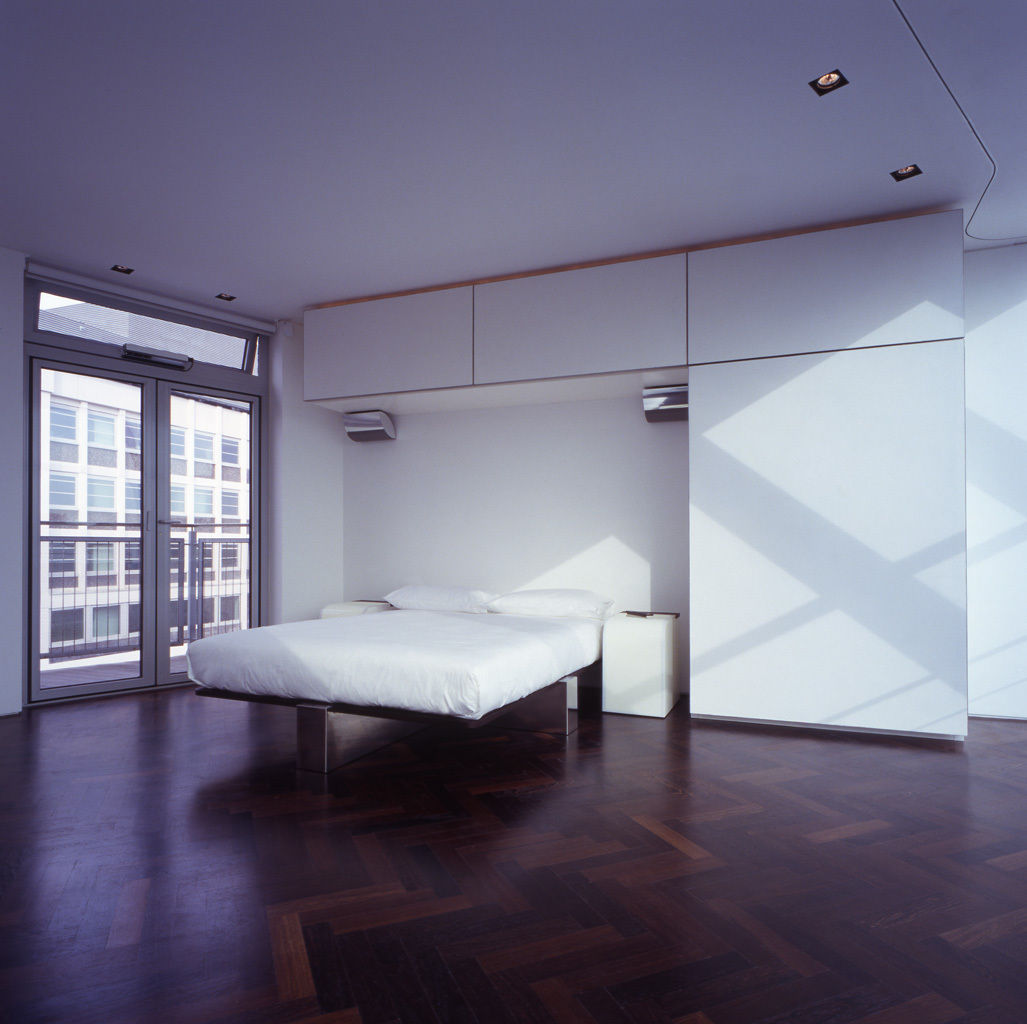Shoreditch, Gregory Phillips Architects Gregory Phillips Architects Camera da letto moderna