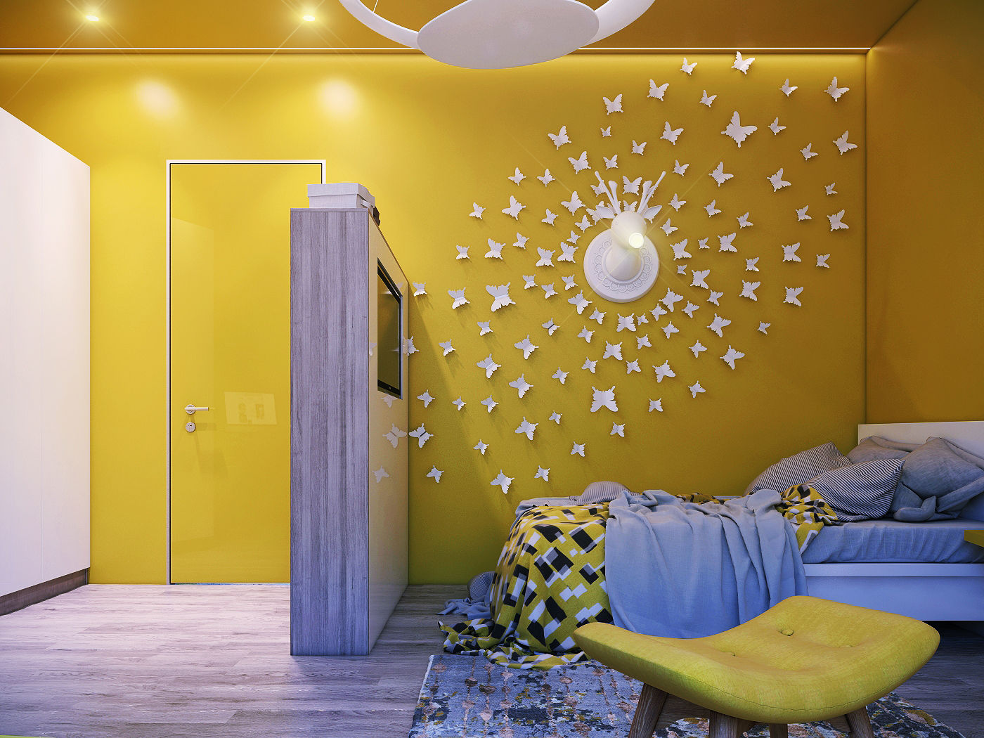 homify Minimalistische kinderkamers