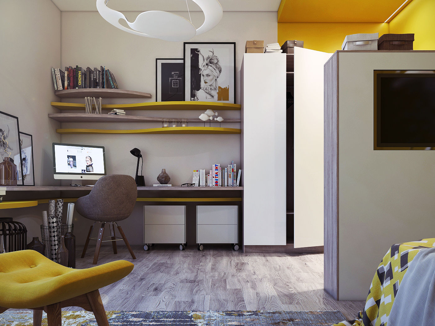 homify Minimalistische kinderkamers