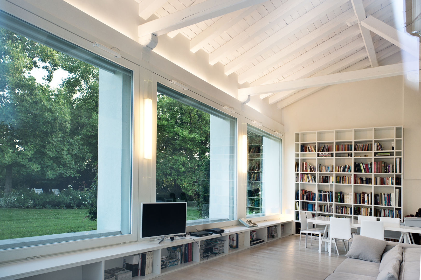 Interior design - Glass Cube - Padova Italy, IMAGO DESIGN IMAGO DESIGN Varandas, alpendres e terraços modernos