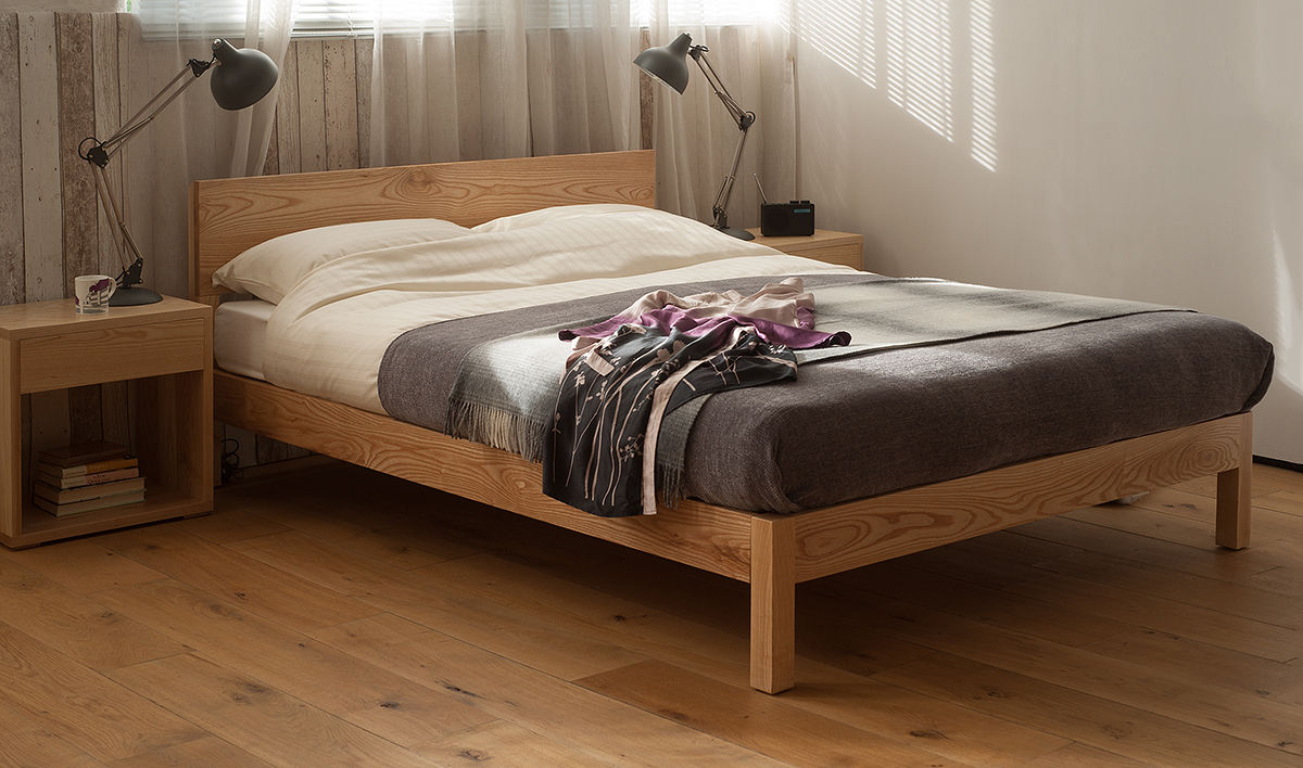 Sahara Bed Natural Bed Company Kamar Tidur Gaya Skandinavia Beds & headboards