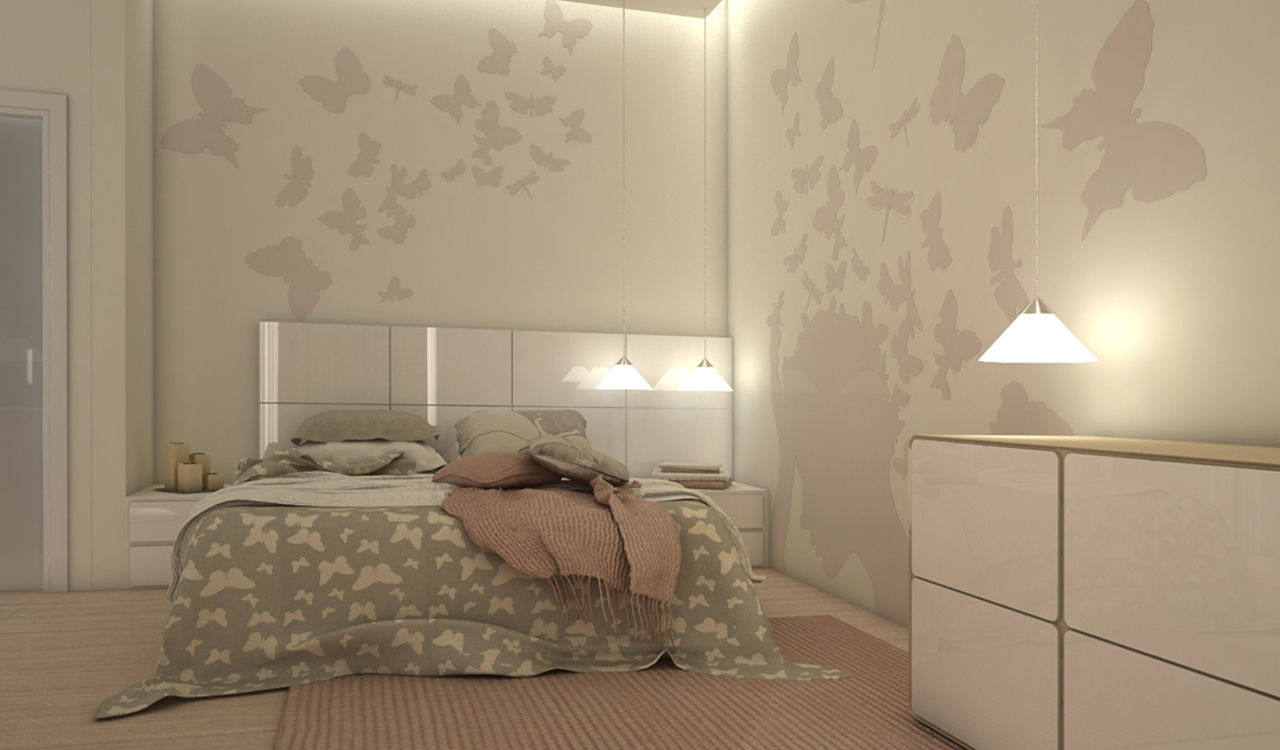 Private Residence in New Delhi Barbara Pizzi Modern Bedroom