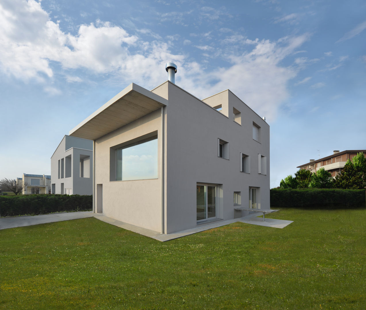 SINGLE FAMILY HOME, michele gambato architetto, mgark michele gambato architetto, mgark Modern houses