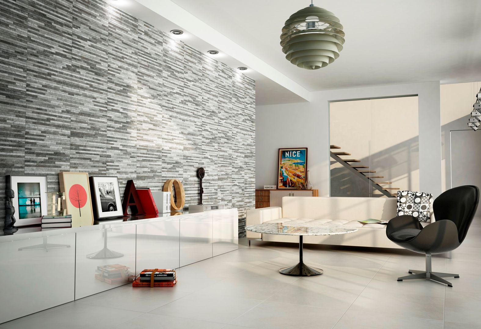 Brix Stratum Anthracite Wall Tiles homify Moderne muren & vloeren Tegels & plavuizen