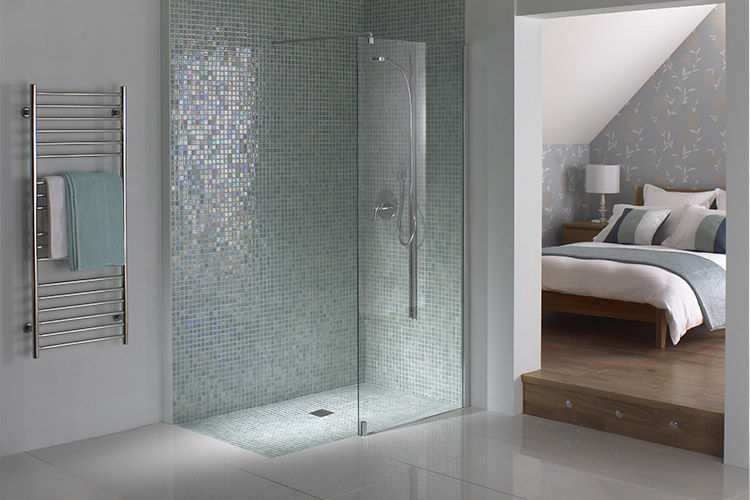 Wetroom Shower Areas, nassboards nassboards Classic style bathroom