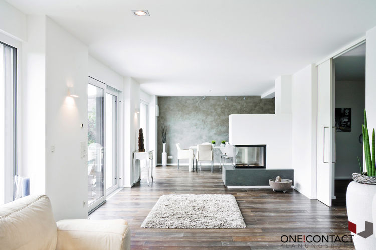 TANZ AUS DER REIHE, ONE!CONTACT - Planungsbüro GmbH ONE!CONTACT - Planungsbüro GmbH Modern living room