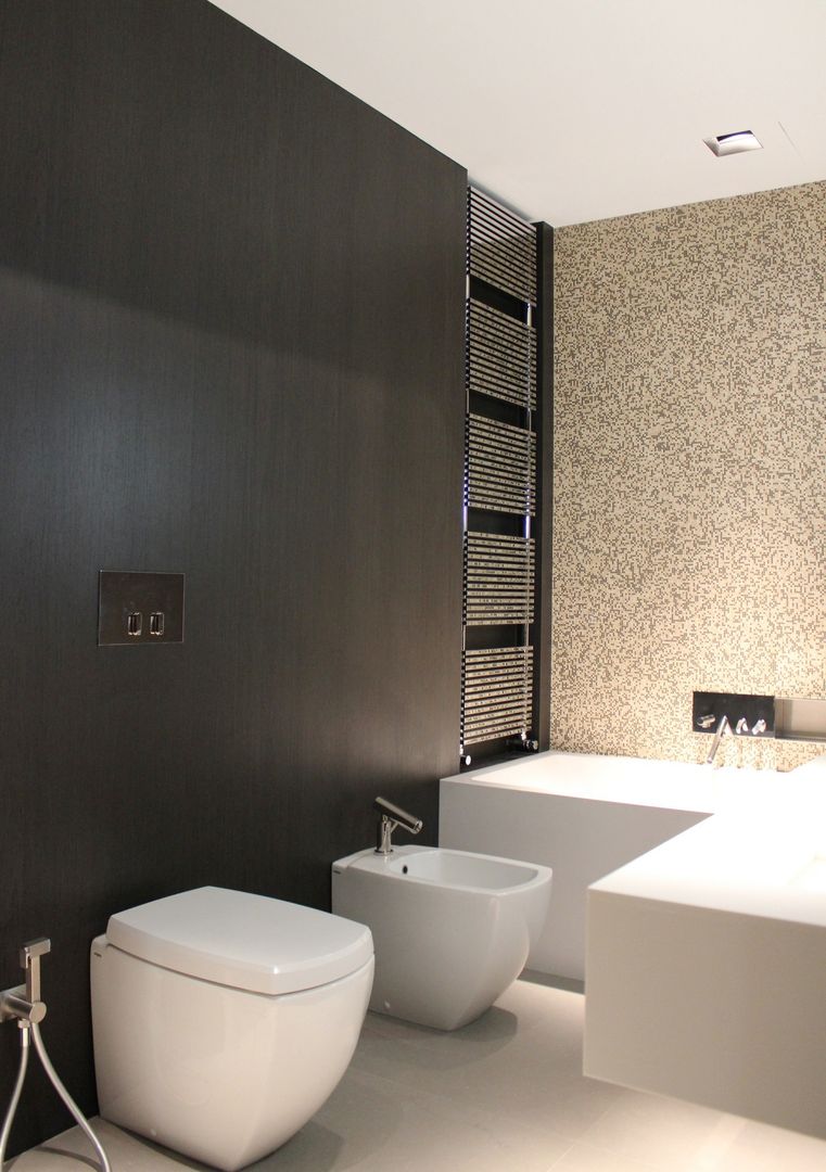 AEX home, Ernesto Fusco Interior Designer Ernesto Fusco Interior Designer 現代浴室設計點子、靈感&圖片 石英