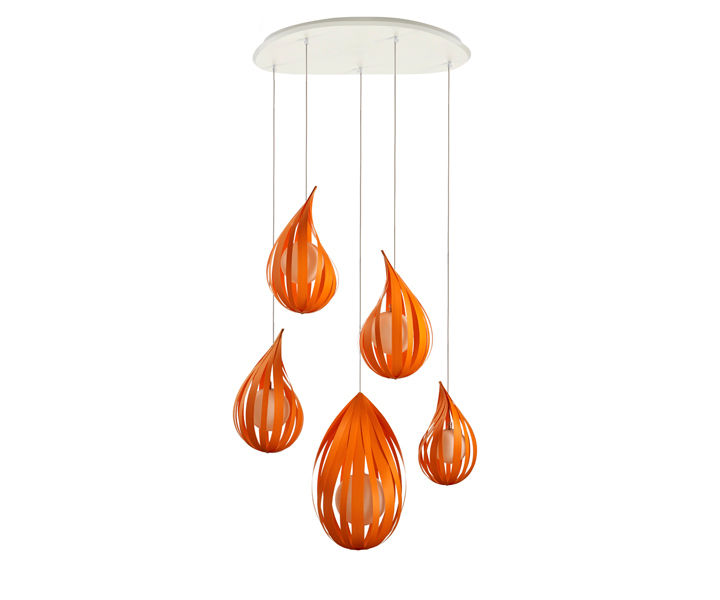 Raindrop Clusters, Javier Herrero* Studio Javier Herrero* Studio Living room Lighting