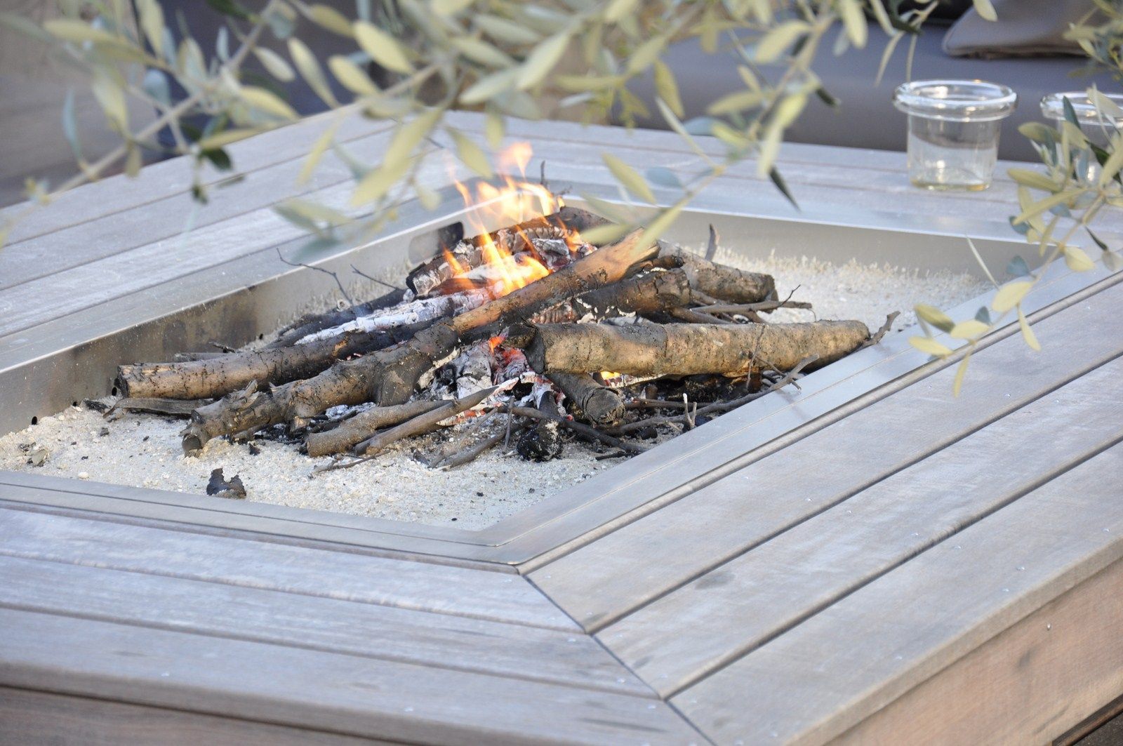 Table à Feu SAHARIAN modèle SR, MOBEX MOBEX Moderner Garten Möbel