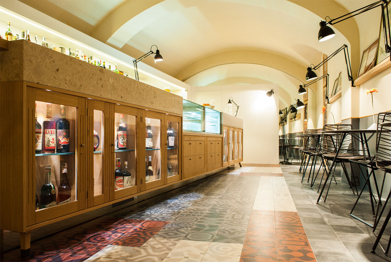 BAR del DUOMO, Pasquale Gentile Architetto Pasquale Gentile Architetto พื้นที่เชิงพาณิชย์ อาคารสำนักงาน ร้านค้า