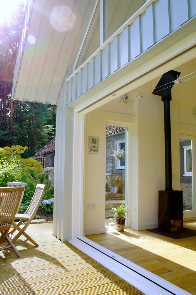 House by the Woods, St Andrews, Fife Architects Fife Architects Landhaus Küchen