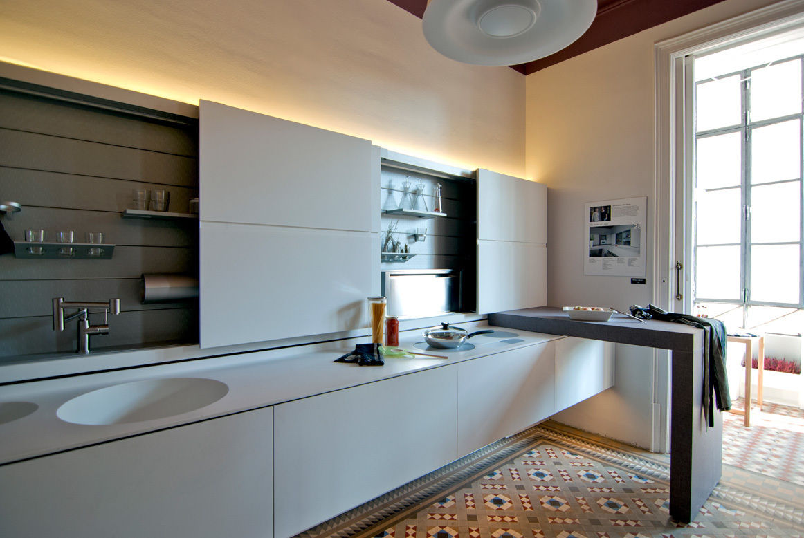 Cocina planificada al detalle, Trestrastos Trestrastos 現代廚房設計點子、靈感&圖片