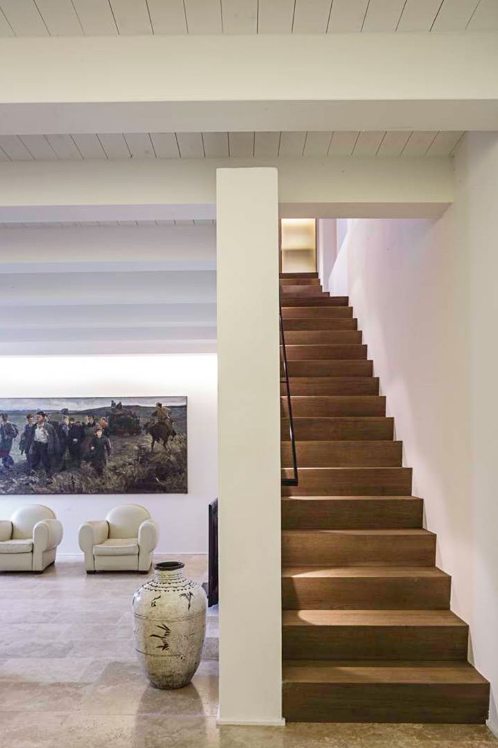 A2 house, vps architetti vps architetti Modern corridor, hallway & stairs