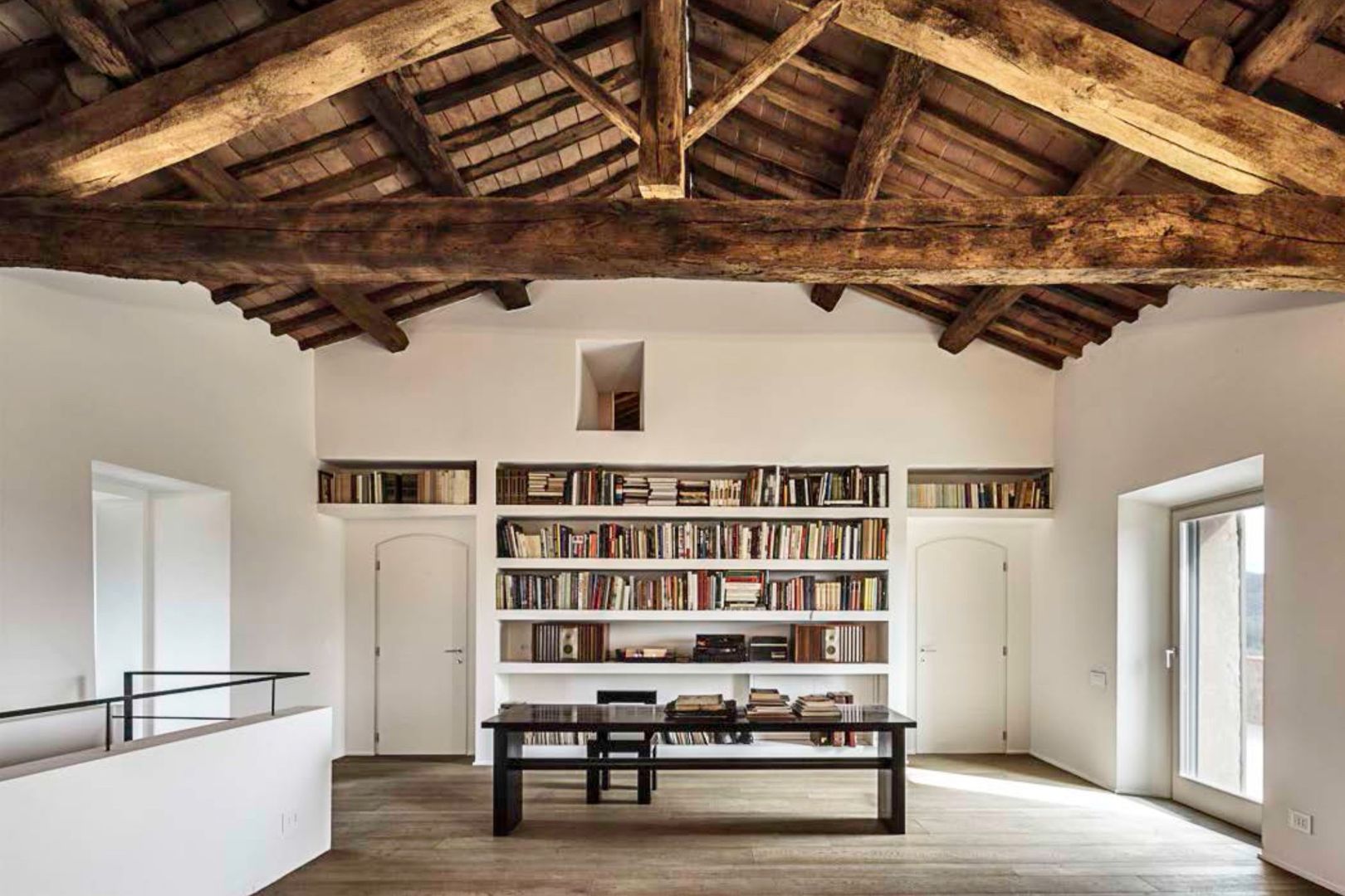 A2 house, vps architetti vps architetti Modern Study Room and Home Office