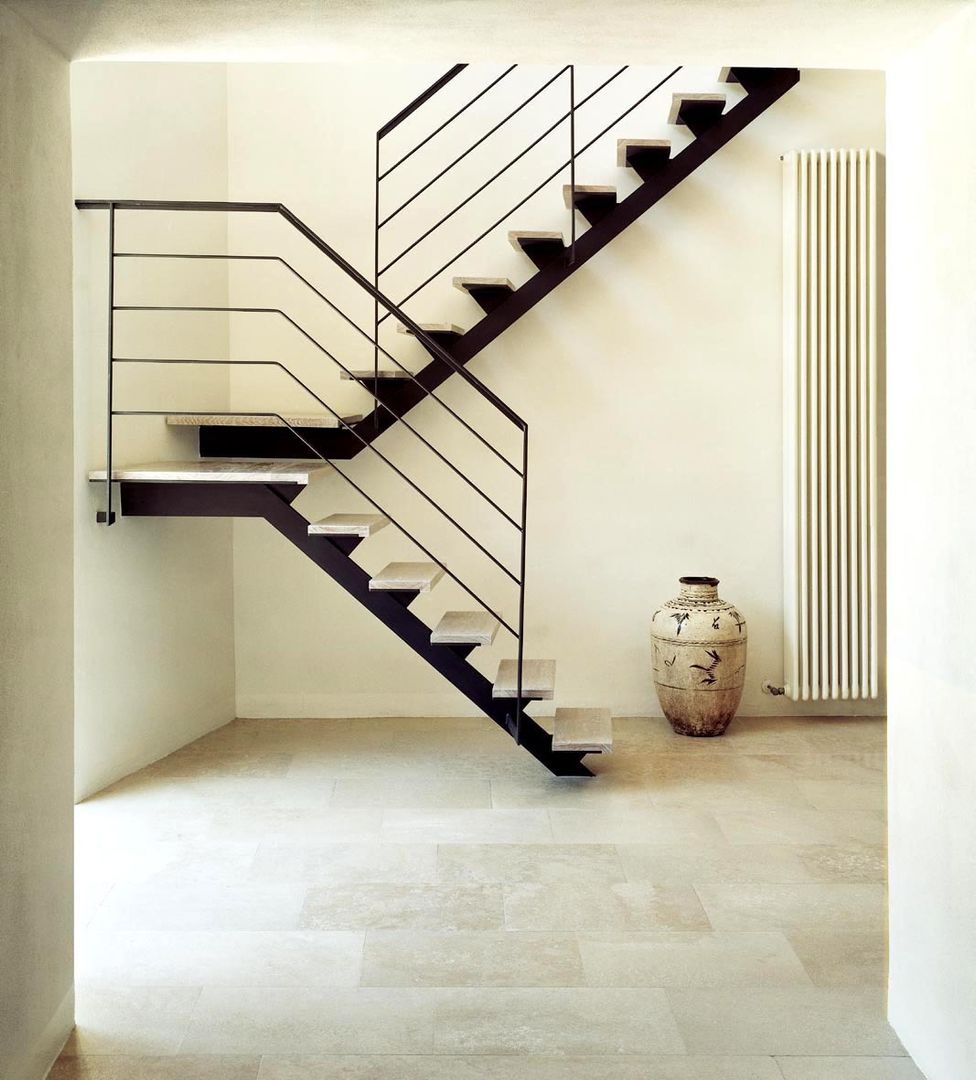 A1 house, vps architetti vps architetti Modern corridor, hallway & stairs