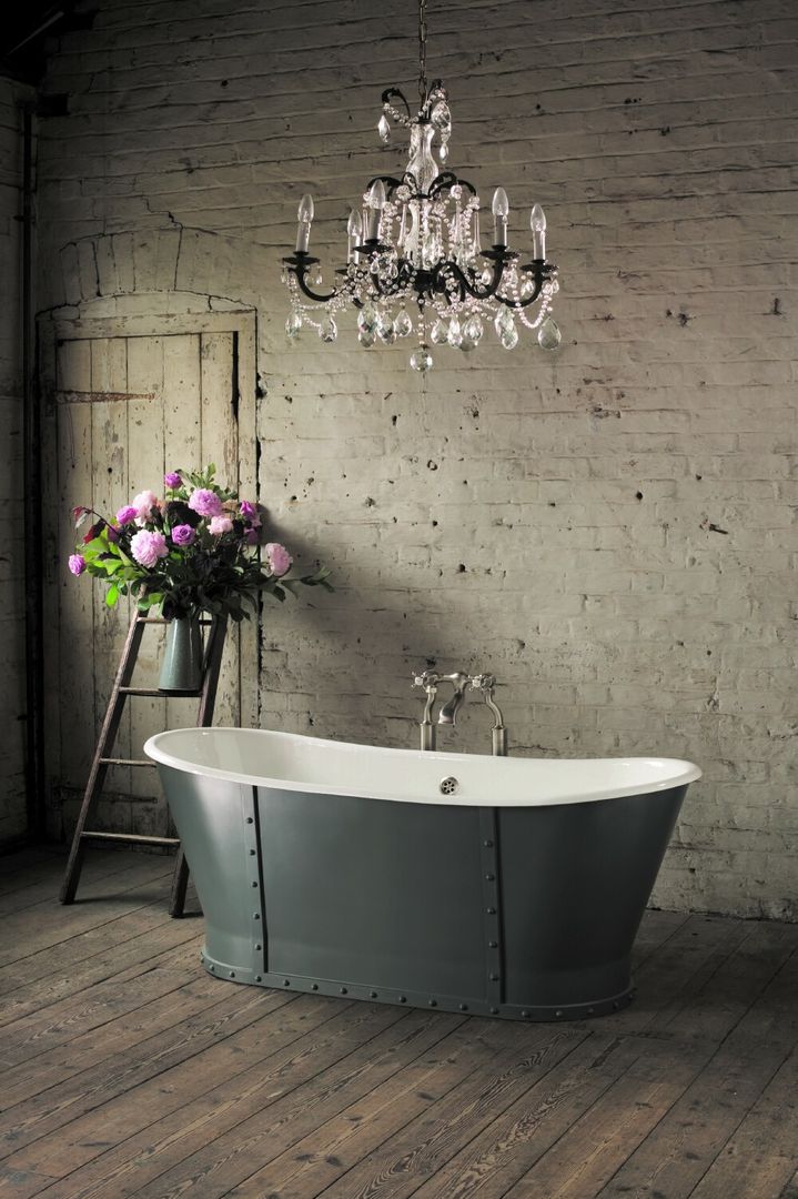 Brunel Cast Iron Bath Aston Matthews Kamar Mandi Klasik Bathtubs & showers