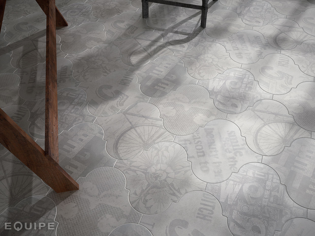 Curvytile Factory Avenue Grey 26,5x26,5 homify Estudios y despachos industriales