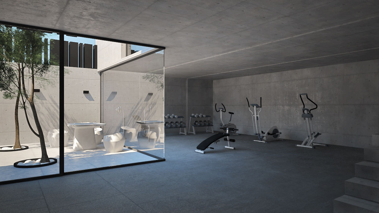 homify Fitness moderno
